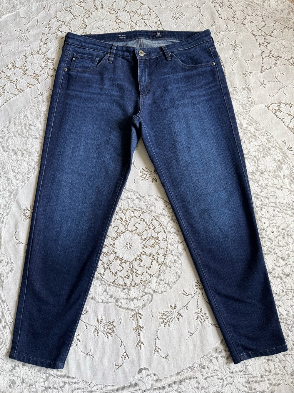 Agolde the stilt cigarette leg roll-up jean size 31R
